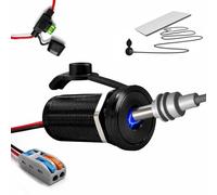 Adaptateur voiture 12 V pour Starlink Mini, entrée 12 V/24 V DC, sortie | Convertisseur élévateur de tension encastré avec fusible et couvercle étanche, alimentation 12 V à 30 V pour camping-car