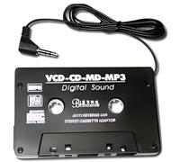 Adaptateur voiture Cassette - MP3/CD - Universel - Noir - Pour autoradio cassette