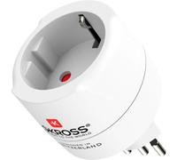 Adaptateur de Voyage Europe vers Suisse / Italie / Brésil 16A Blanc