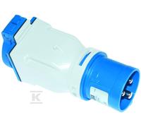 Adaptateur WE:GN.16A/3P/230V Sortie 16A 230V 9433101