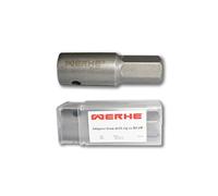 Adaptateur WERHE® de vis à essence à filetage intérieur M14 - vis de malaxage à essence - adaptateur de vis pour malaxeur à mortier