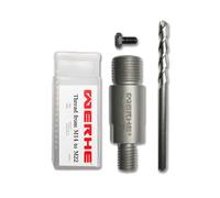 Adaptateur WERHE m14 à m22 - pour agitateurs de mortier à percer avec la scie cloche à béton - ADAPTATEUR D'AGITATEUR pour carotteuses avec forets à bielle pour murs en pierre de ciment