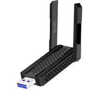LogiLink WL0250 Adaptateur USB Wi-FI 6E 5,8 GHz, jusqu'à 1201 Mbit/s, 4 antennes dBi, Fonction Hotspot