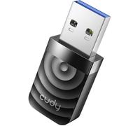 Cudy Wi-FI 5 à Gain élevé AC1300 MU-MIMO WPA3 WU130, WU1300S | Wi-Fi 5 AC1300867 400 Mbps, interface USB 3.0, WPA3, MU-MIMO, bi-bande, compact, compatible Windows/macOS/Linux, sans pilote