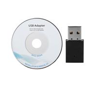 Adaptateur Wi-Fi USB double bande haute puissance pour PC de bureau, sécurité Wi-Fi de dernière génération, installation facile (Plug and Play),