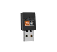 Adaptateur WiFi 2.4G 5G Récepteur de Carte Réseau USB avec Puce RTL8811 pour Ordinateurs, 600 MBIT/S Transmission à Grande Vitesse, Prise en Charge du Signal à Double Bande, compatibilité (Carte