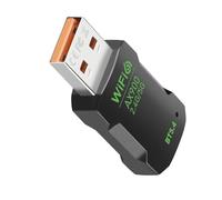 Adaptateur WiFi 6 Bluetooth 5.3 USB 2in1, double bande 2,4/5 GHz AX900 Mbps pour PC/ordinateur portable/bureau, mini USB sans pilote, prend en charge Windows10/11