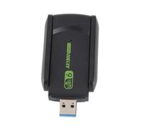 Adaptateur WiFi à Double Bande 1800Mbps MU MIMO USB Network Carte pour 7/10/11, Matériau ABS