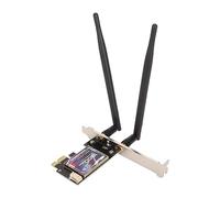 Adaptateur WiFi AX1800 PCIe, Carte WiFi 6 PCIe pour Ordinateur de Bureau, BT5.2 WPA3 802.11AX Double Bande 5,8 G 2,4 G, Adaptateur Réseau pour Jeux avec Deux Antennes 6 DBi