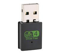 Adaptateur WiFi Exquis et Compact, Pris en Charge par la Carte réseau sans Fil Standard 802.11N USB, antenne de la Carte réseau USB, pour RTL8192FM