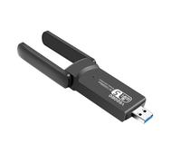 Adaptateur WiFi USB 3.0 Double Antenne 5G 1200Mbps pour PC Portable, compatible avec Huawei, Samsung, APPLE, Garmin