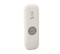 Adaptateur WiFi USB, capacité de 10 Utilisateurs WPA WPA2 Cryptage Dongle WiFi Sûr et Stable pour Les en Famille (White)