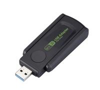 Adaptateur WiFi USB sans Fil, Adaptateur réseau sans Fil - Adaptateur réseau Double Bande | Récepteur réseau sans Fil, Adaptateur 600 Mbps pour Ordinateur Portable de Bureau