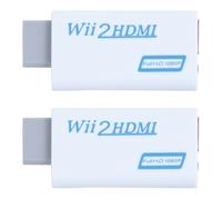 Adaptateur Wii vers HDMI 2x Full HD FHD 1080P, sortie Audio 3.5Mm