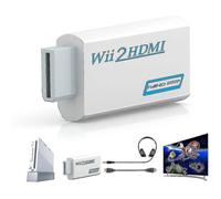 Adaptateur Wii vers HDMI, connecteur convertisseur compatible avec tous les modes d'affichage Wii, sortie 1080p pour tél