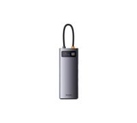 Adaptateur WKWG040113 7 IN 1 Type-C vers HDMI*2+USB3.0*3+PD*1+RJ45*1 Gris
