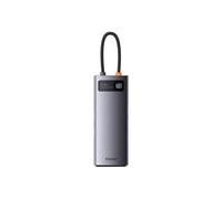 Hub 8w1 Baseus StarJoy Metal Glam Series, USB-C vers HDMI + 3 x USB 3.0 + USB-C PD + RJ45 + SD/TF