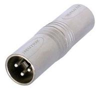 Neutrik Adaptateur XLR NA3MM mâle vers mâle 1 pc(s)