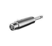 Goobay 27514 changeur de genre de câble XLR 6.35 mm Acier inoxydable
