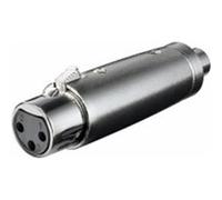 Adaptateur XLR femelle 3pins > RCA femelle G