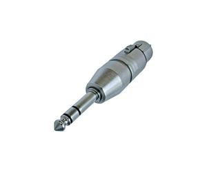 Adaptateur XLR femelle - Jack 6.35 mâle stéréo