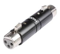 Adaptateur XLR Hicon HI-X3X3-FF XLR femelle - XLR femelle 1 pc(s)