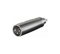 Adaptateur XLR mâle 3pins > RCA mâle