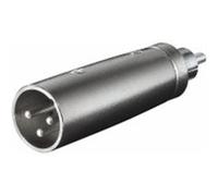 Adaptateur XLR mâle 3pins > RCA mâle G