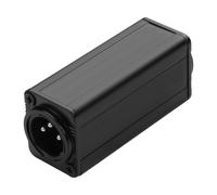 Adaptateur XLR mâle XLR 3 broches mâle vers mâle pour microphone,studio,maison ou scène,noir