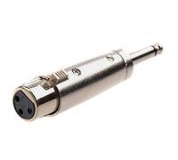 Adaptateur XLR mono 3 broches femelle-Jack 6.35 mâle mono Adaptateur XLR vers Jack Convient pour mixeurs,microphones,amplificateurs,égaliseur,claviers,guitares,piano,etc