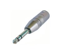 Neutrik Adaptateur NA3MP XLR mâle – Jack mâle 6,35 mm stéréo – 1 pièce