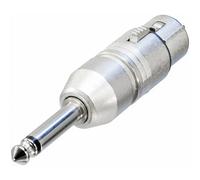 Adaptateur XLR Neutrik NA2FP XLR femelle - Jack mâle 6.35 mm mono 1 pc(s)