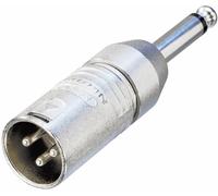 Neutrik Adaptateur XLR NA2MP – XLR mâle vers jack 6,35 mm mono – 1 pc