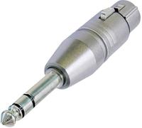 Adaptateur XLR Neutrik NA3FP XLR femelle - Jack mâle 6.35 mm stéréo 1 pc(s)