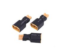 Adaptateur Xt30 Mâle vers Xt60 Femelle, 2 Types 5 Pièces par Ensemble Xt30 vers Xt60 Adaptateur de Connecteur Xt30 vers Xt60 Adaptateur de Connecteur de Drone RC Prise de
