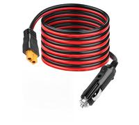 Adaptateur XT60 12V/24V DC pour ECOFLOW, chargeur de voiture 3M vers XT60 pour DELTA Delta 3 2 Max Bluetti EB55 Anker 757 767 SOLIX C200 C300 C1000 Générateur solaire XT60 Plug 16AWG Câble de charge