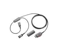 Adaptateur Y Plantronics - Outil essentiel pour formations - Noir