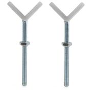 Adaptateur Y pour barrière de sécurité - HAUCK - Y-Spindel - Rampes rondes - Blanc Silver