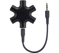 Adaptateur Y SpeaKa Professional SP-7870556 [1x Jack femelle 3.5 mm - 5x Jack femelle 3.5 mm] 0.18 m noir