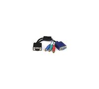 Adaptateur yuv 3 RCA femelles vers 2xVGA Mâle/Femelle de Vshop