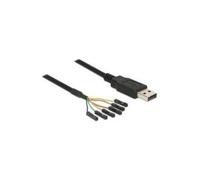 adaptateurcâble usb > seriell-ttl 6 pin pinheader femelle - einzeln 1,8 m (3,3 v), 83787