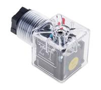 Adaptateurs à électrovanne hydraulique de service, bouchon de bobine de solénoïde de conception hybride en métal et en plastique pour une utilisation dans un espace restreint, bouchon à