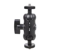 Adaptateurs à vis de rotation réglable à 360° - Filetage mâle de 6,35 mm - Alliage d'aluminium pour trépieds DSLR - Support de micro - Haut-parleurs - Accessoires de montage - Adaptateurs de