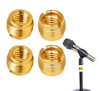 Adaptateurs à Vis pour Pied de Micro, Adaptateurs à Vis pour Microphone, 4 Pièces Adaptateur à vis 3/8" à 5/8", Adaptateur pour Pied de Micro, Mic Stand Adapter pour Adaptateur de Appareil