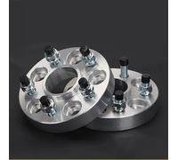 Adaptateurs Adaptateur D'entretoise Roue Universel En Aluminium Pour Voiture 2 Pièces, 5 Cosses Pour DODGE PCD 5x114.3 15/20/25/30/35/40 Mm Hubcentric 67.1 Disque D'écartement(2pcs 25mm Silver)