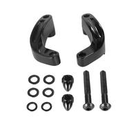 Adaptateurs Adaptateur D'extension De Repositionnement Rétroviseur Moto Kit D'adaptateur Adaptateurs(Black)
