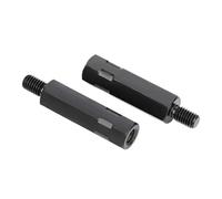 Adaptateurs Adaptateurs Rétroviseurs Moto M8 8 Mm M10 10, Filetage Gauche/Droite, Vis Changement dans Sens Inverse Aiguilles d'une Montre(Anticlockwise M8-60)