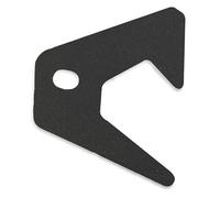 Adaptateurs Bequille Couvercle de Protection du capteur ABS Avant CNC pour Moto BMW S1000XR S1000 S 1000 XR 2015-2022 Béquille lève arrière(Black)