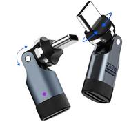 Adaptateurs C vers C 180 degrés pour 1Phone 17/16/15, Ma-Book Pro/1Pad Series, Samsung Galaxy, tablette, ordinateur portable