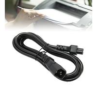Adaptateurs d'alimentation pour Ordinateur Portable, IEC320 C14 à IEC320 C5 Câble d'alimentation du Cordon d'alimentation IEC320 C14 Mâle à IEC320 C5 Câble d'alimentation Féminin